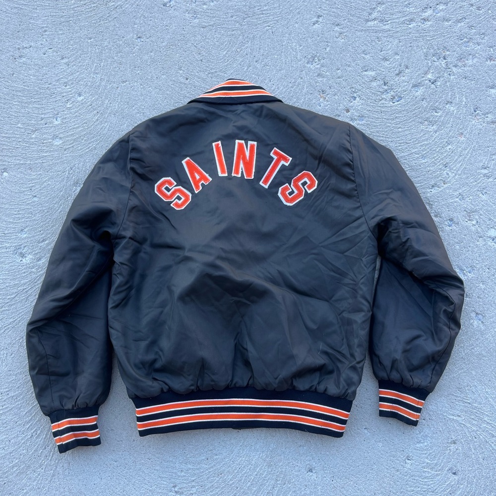 Vintage 1991 Letterman Jacket With Year Pin